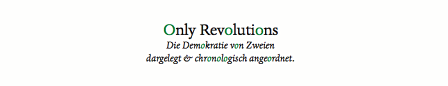 Only Revolutions Ausschnitt